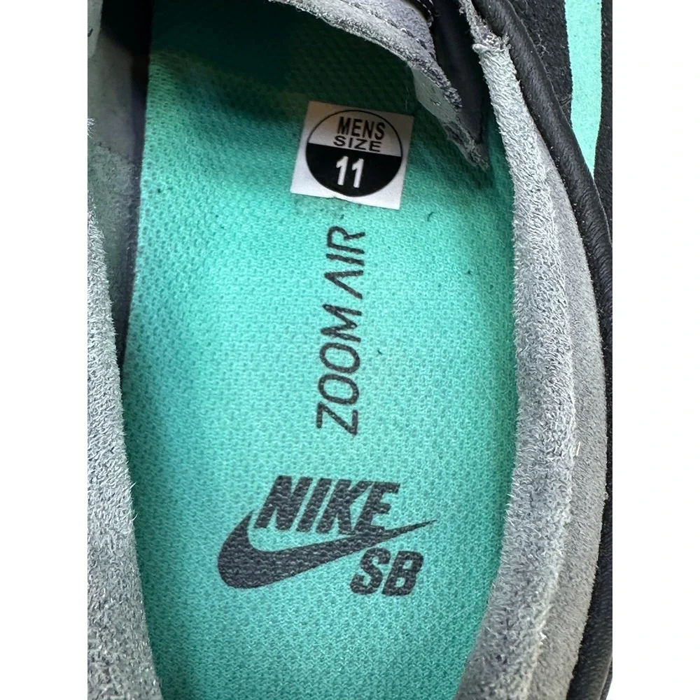Nike SB Stefan Janoski Zoom Air Anthracite Black Crystal Mint 631298-031 Mens 11